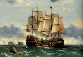 弗雷德裡尅 圖德蓋 The Battleship Trafalgar